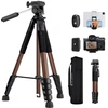 K&F CONCEPT fotografinis aliumininis trikojis, 48–190 cm, 4kg, S255A3+BV01