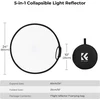 K&F CONCEPT fotografinis reflektorius 5 viename, 60 cm, sulankstomas KF18.0004