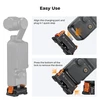 K&F Concept įkrovimo adapterio stovas DJI Osmo Pocket 3 su Arca-Swiss 38 mm tvirtinimu SKU.2283