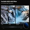 K&F Concept kintamo tankio ND filtras 39 mm ND2–ND400 KF01.1557V1