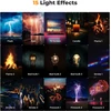 K&F CONCEPT LED vaizdo šviestuvas RGB, 2500–9900 K, 40 LED, 15 efektų, USKF34.035
