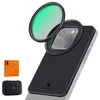 K&F CONCEPT magnetinis CPL poliarizacinis filtras 67 mm su 6,7 colių telefono adapteriu FA201