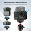 K&F CONCEPT magnetinis greitojo tvirtinimo adapteris DJI Osmo Action 6 ir Osmo Nano KF12.0027
