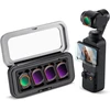 K&F CONCEPT magnetinių filtrų rinkinys DJI Osmo Pocket 3/4 su CPL, ND16, ND64 ir ND256, SKU.2595
