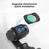 K&F CONCEPT magnetinių filtrų rinkinys DJI Osmo Pocket 3/4 su CPL, ND16, ND64 ir ND256, SKU.2595
