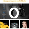 K&F CONCEPT makro žiedinė TTL blykstė GN 14 su AF pagalbine šviesa P15-KF22.008