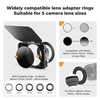 K&F Concept Matte Box Lite objektyvo šešėlinė dėžutė su anglies pluošto užsklanda, P15-SKU.2364