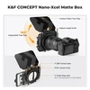 K&F Concept Matte Box Lite objektyvo šešėlinė dėžutė su anglies pluošto užsklanda, P15-SKU.2364