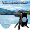 K&amp;F Concept monokuliaras 12x50 HD Arca su laikikliu telefonui ir stovu