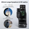 K&amp;F Concept monokuliarinis teleskopas 12x didinimas, 50 mm lęšis, IP68 atsparumas vandeniui, KF33.086