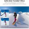 K&amp;F CONCEPT MS21 trikojis, asmenukių lazda Insta360 ir veiksmo kameroms, 120 cm