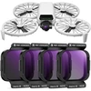K&F CONCEPT ND filtrų rinkinys DJI Flip dronui, ND8/ND16/ND32/ND64, SKU.2365