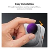 K&F CONCEPT ND/PL filtrų rinkinys Insta360 Go Ultra kamerai, ND8–ND64, SKU.1673