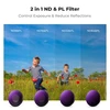 K&F CONCEPT ND/PL filtrų rinkinys Insta360 Go Ultra kamerai, ND8–ND64, SKU.1673