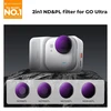 K&F CONCEPT ND/PL filtrų rinkinys Insta360 Go Ultra kamerai, ND8–ND64, SKU.1673