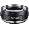 K&F CONCEPT objektyvo adapteris M42 į L tvirtinimą rankiniam fokusavimui P15-KF06.476