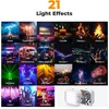 K&F CONCEPT RGB LED vaizdo lempa 2500–9900 K, CRI 96+, 21 efektas, USKF34.036V1