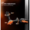 K&F CONCEPT šarnyrinė laikiklio rankena su spaustuku monitoriui, 15,2 cm, KF31.131
