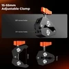 K&F CONCEPT šarnyrinė laikiklio rankena su spaustuku monitoriui, 15,2 cm, KF31.131