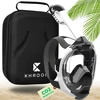 Khroom pilno veido nardymo kaukė Seaview Y su CO2 apsauga, balta, dydis L/XL
