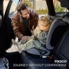 Kinderkraft automobilinė kėdutė FIX2GO i-Size 76–150 cm su ISOFIX ir Top Tether