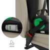 Kinderkraft automobilinė kėdutė vaikams 100–150 cm su ISOFIX KCJUFI20BLK000N
