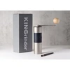 Kavamalė KINGrinder rankinis kavos malūnėlis su plieninėmis girnomis, 25 g, K6-Straight Handle Argenté