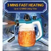 KingSom rankinis garinis valytuvas 1050 W, 3 bar, 350 ml su 10 priedų JQ388