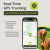 Kippy GPS sekiklis šunims ir katėms, atsparus vandeniui, su 4G LTE-M, žalias