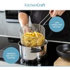 Kitchen Craft KitchenCraft gruzdintuvės puodas su krepšeliu ir dangčiu, indukcinėms kaitlentėms, KCCHIPLRG