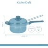 Kitchen Craft KitchenCraft gruzdintuvės puodas su krepšeliu ir dangčiu, indukcinėms kaitlentėms, KCCHIPLRG
