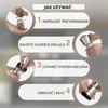 KitchenBoss rankiniai druskos ir pipirų malūnėliai su keraminiu mechanizmu, 2 vnt., G732