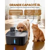 Kittyspout automatinė 8 l talpos gyvūnų gertuvė su judesio jutikliu, baterija 5000 mAh, filtru, tylia pompa