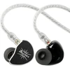 Kiwi Ears į ausis įdedamos laidinės Hi-Fi ausinės su 10 mm DLC keitikliu Belle