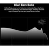 Kiwi Ears į ausis įdedamos laidinės Hi-Fi ausinės su 10 mm DLC keitikliu Belle