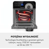 Klarstein karšto oro gruzdintuvė AeroVital Cube Chef 14 l 1700 W OV12-9500-lCube