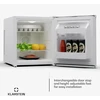 Klarstein mini šaldytuvas su stiklinėmis durimis, 28 l, tylus, baltas, HEA-Matterhorn-wh