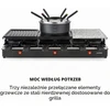 Klarstein raclette ir fondiu grilis Fonduelette XL 3 viename, 1650 W, 12 asmenų