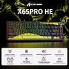 Klaviatūra ATTACK SHARK klaviatūros ir pelės rinkinys X65 PRO HE su X11, Hall efekto jungikliais, 22 000 DPI