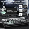 Klaviatūra ATTACK SHARK žaidimų klaviatūros ir belaidės pelės rinkinys X68 HE X3 PAW3395
