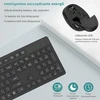 Klaviatūra LeadsaiL belaidis klaviatūros ir pelės rinkinys, 2,4 GHz, QWERTZ, USB, K786-Juodas