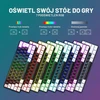 Klaviatūra RedThunder laidinis žaidimų klaviatūros ir pelės rinkinys, 62 klavišų QWERTZ, RGB, 7200 DPI