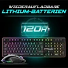 Klaviatūra Spirit Of Gamer belaidis žaidimų klaviatūros ir pelės rinkinys 2,4 GHz QWERTZ Ultimate 600