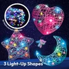 Klever Kits 3D siūlų meno rinkinys su LED lemputėmis vaikams 8–12 metų 60105