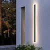 Klighten LED sieninis šviestuvas, IP54, 35 W, 121,5 cm, akrilas ir geležis, tamsiai pilkas, HW603-35 W-3000 K
