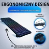 KLIM Chroma žaidimų klaviatūra USB-A, RGB apšvietimas, AZERTY FR išdėstymas, k905_SML