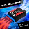 KLIM Cool USB nešiojamojo kompiuterio aušintuvas, 4200 aps./min., KLGL-COOL-Raudonas-01