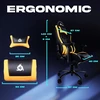 KLIM eSports ergonominė žaidimų kėdė su juosmens ir kaklo atramomis KLESP5809