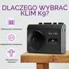 KLIM nešiojamas kasečių grotuvas su garsiakalbiu, mikrofonu ir F1 ausinėmis KLK90260