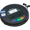 KLIM nešiojamasis CD grotuvas su Bluetooth, FM radiju ir MP3 palaikymu KLNOM0353